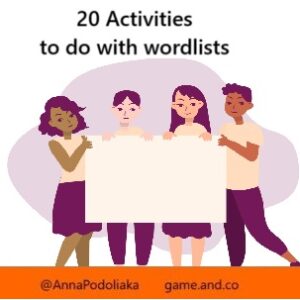 Методическое пособие "20 activities to do with a wordlist"